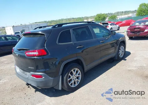 2016 Jeep Cherokee Sport z USA, uszkodzony, nr VIN 1C4PJMAS6GW338075